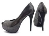 Sapato peep toe