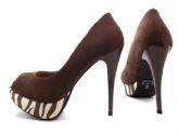 Sapato peep toe